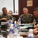 Brig. Gen. Chalkley attends meeting with 3rd Marine Littoral Regiment