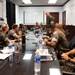 Brig. Gen. Chalkley attends meeting with 3rd Marine Littoral Regiment