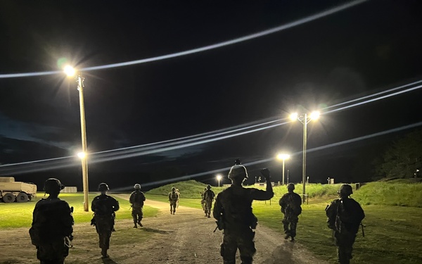 811th Ordnance (OD) Co., 321st OD Bn. Ruck March. WAREX 78-22-02