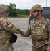 Deputy ForsCom Commander meets with the 44th IBCT Commander