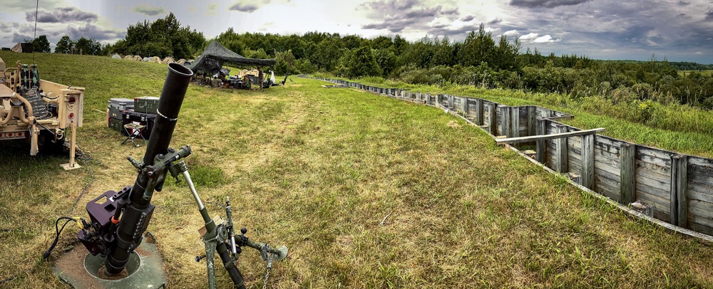 102nd Cavalry Conducts Morar Live Fire Exercisises