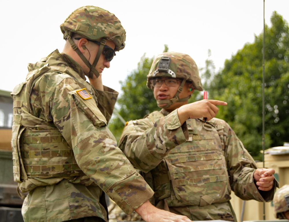 102nd Cavalry Conducts Mortar Live Fire Exercise