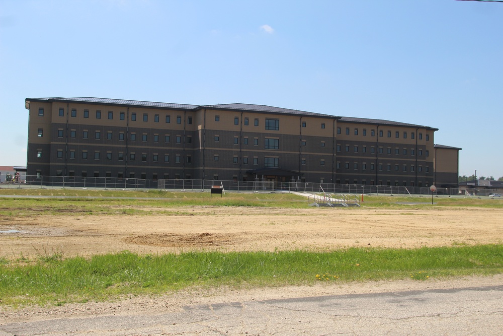 Barracks construction at Fort McCoy