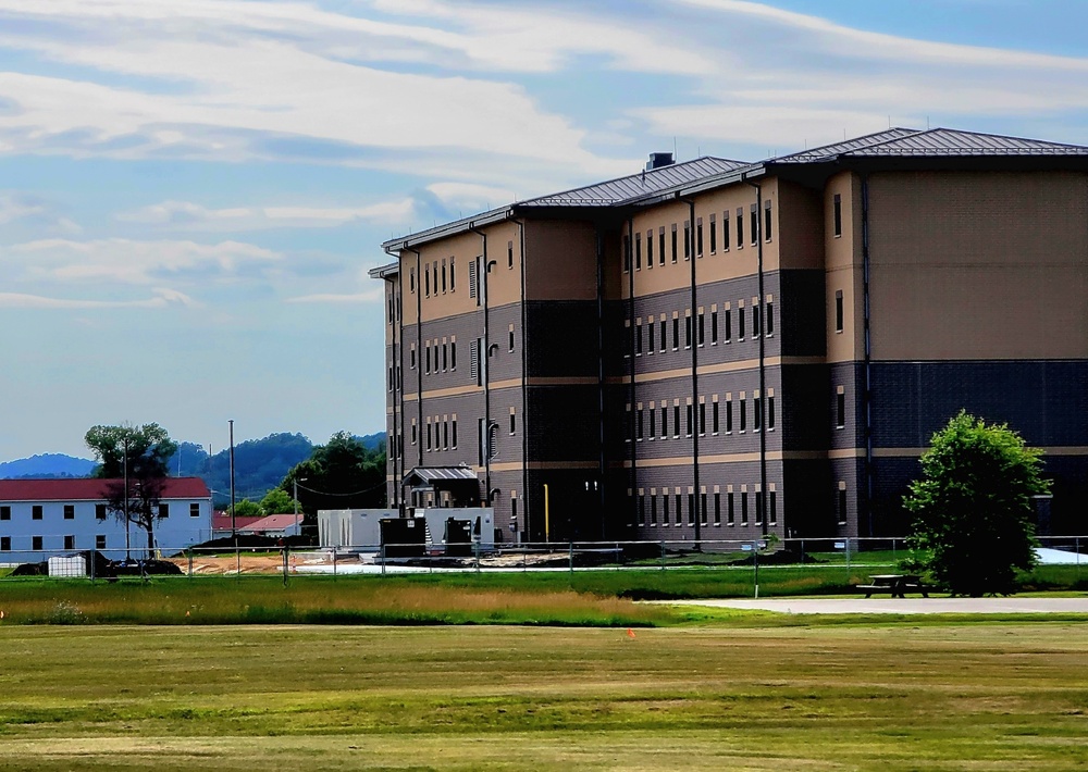 Barracks construction at Fort McCoy