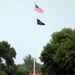 American Flag and Fort McCoy