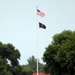 American Flag and Fort McCoy