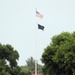 American Flag and Fort McCoy