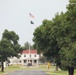 American Flag and Fort McCoy