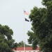 American Flag and Fort McCoy