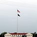 American Flag and Fort McCoy