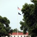 American Flag and Fort McCoy