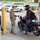 New Fort McCoy Garrison commander greets community members at gate New Fort McCoy Garrison commander greets community members at gate