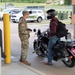 New Fort McCoy Garrison commander greets community members at gate