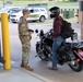 New Fort McCoy Garrison commander greets community members at gate