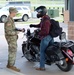 New Fort McCoy Garrison commander greets community members at gate