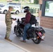 New Fort McCoy Garrison commander greets community members at gate