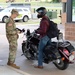 New Fort McCoy Garrison commander greets community members at gate