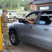 New Fort McCoy Garrison commander greets community members at gate