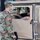 New Fort McCoy Garrison commander greets community members at gate New Fort McCoy Garrison commander greets community members at gate