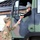 New Fort McCoy Garrison commander greets community members at gate New Fort McCoy Garrison commander greets community members at gate