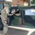 New Fort McCoy Garrison commander greets community members at gate New Fort McCoy Garrison commander greets community members at gate