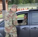 New Fort McCoy Garrison commander greets community members at gate