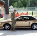 New Fort McCoy Garrison commander greets community members at gate