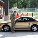 New Fort McCoy Garrison commander greets community members at gate