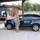 New Fort McCoy Garrison commander greets community members at gate New Fort McCoy Garrison commander greets community members at gate