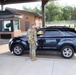 New Fort McCoy Garrison commander greets community members at gate