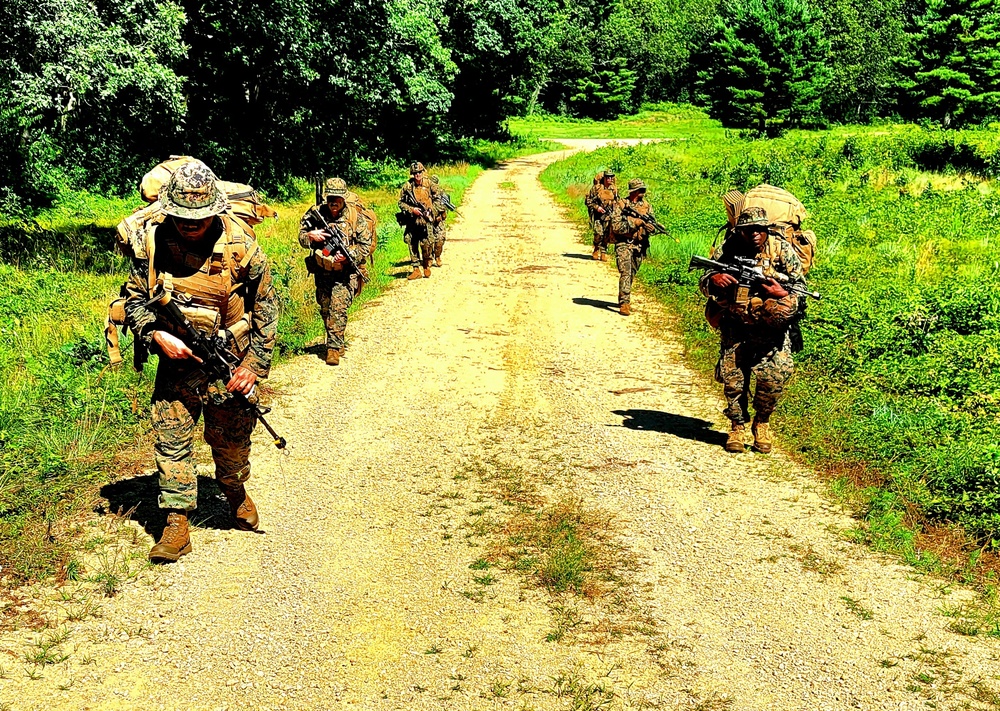 2nd Battalion, 24th Marines hold training ops at McCoy