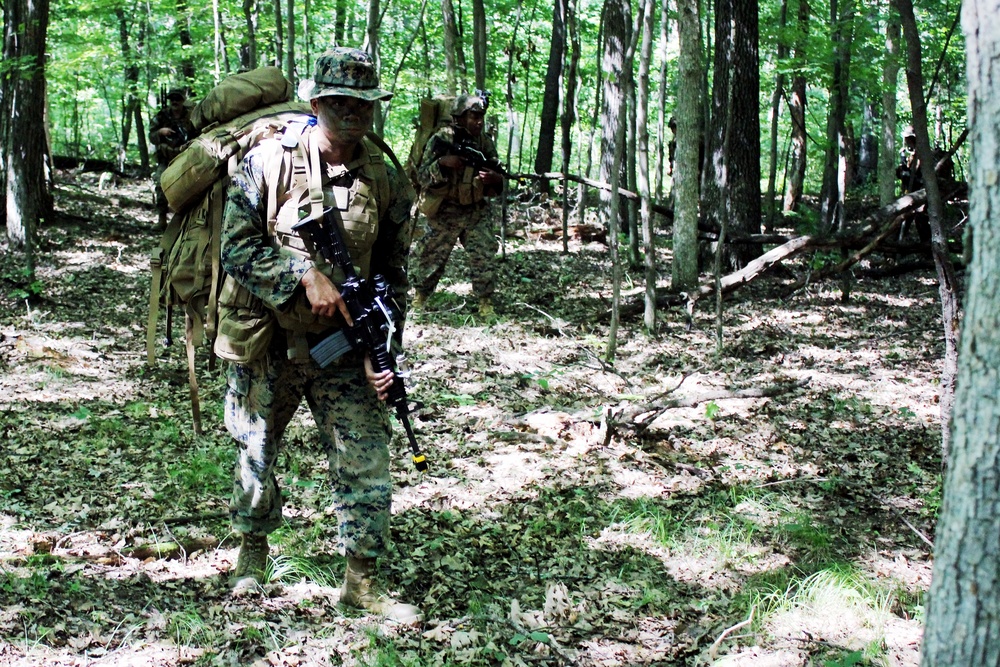 2nd Battalion, 24th Marines hold training ops at McCoy