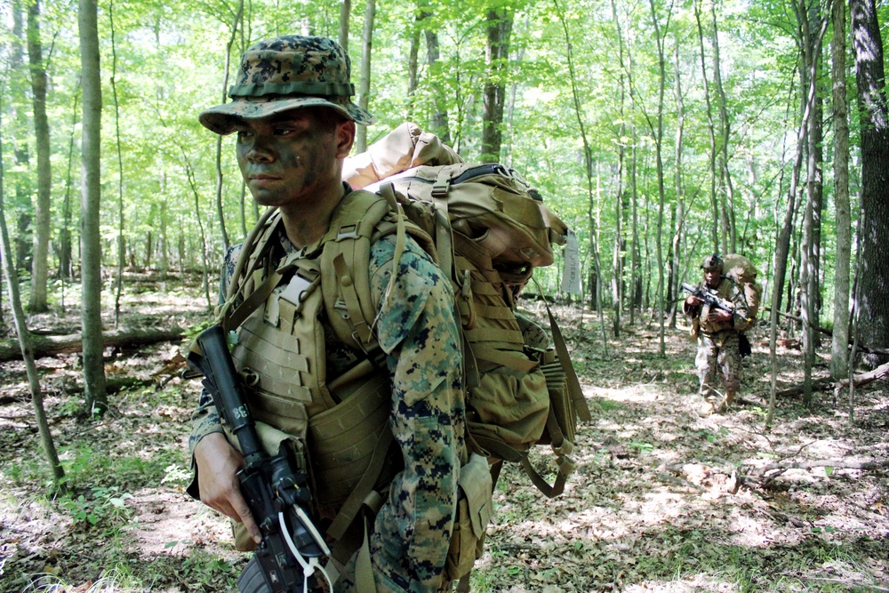 2nd Battalion, 24th Marines hold training ops at McCoy