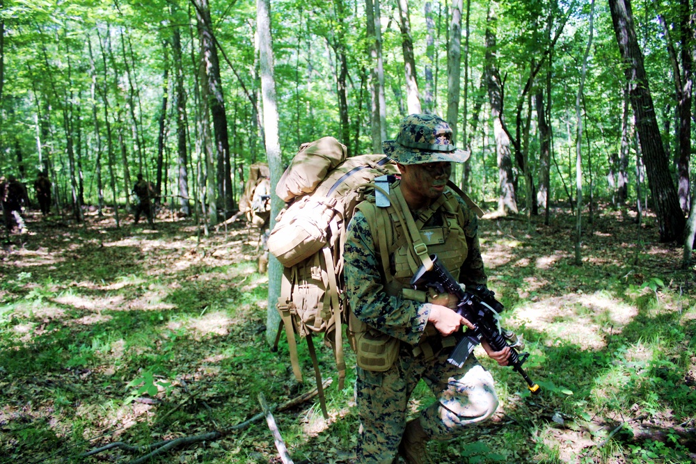 2nd Battalion, 24th Marines hold training ops at McCoy