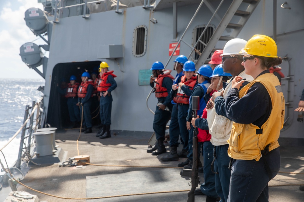 Replenishment At Sea