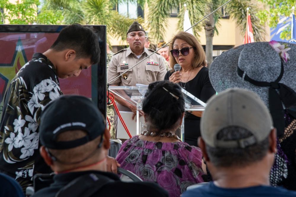 Gold Star Families Memorial Monument Unveiling Ceremony