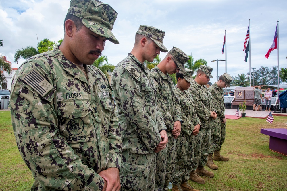 Gold Star Families Memorial Monument Unveiling Ceremony