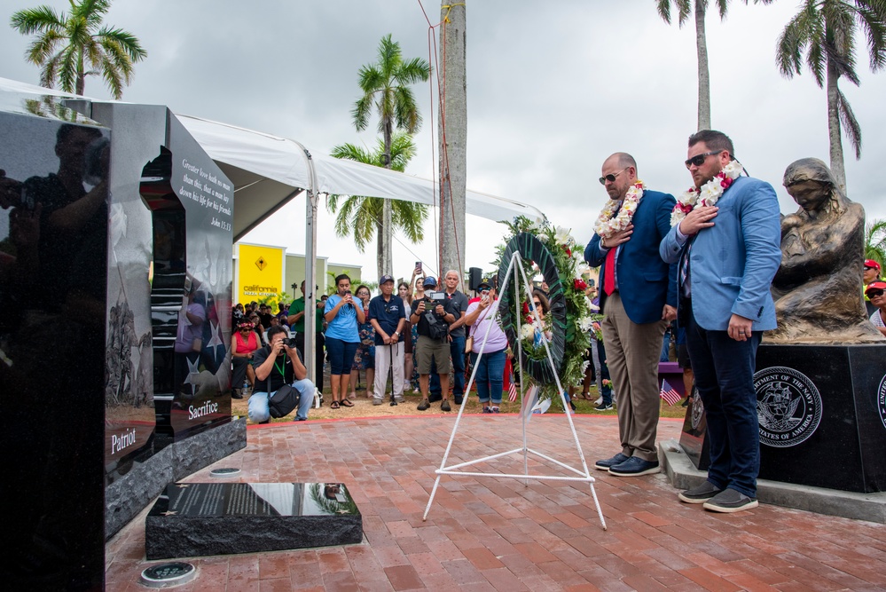 Gold Star Families Memorial Monument Unveiling Ceremony