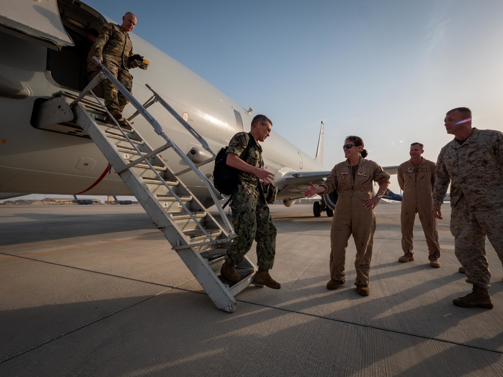 CENTCOM leaders tour P-8A