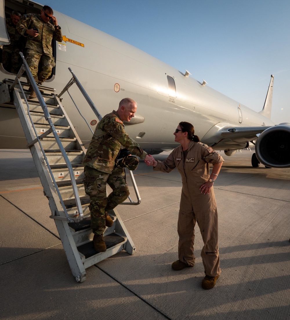 CENTCOM leaders tour P-8A