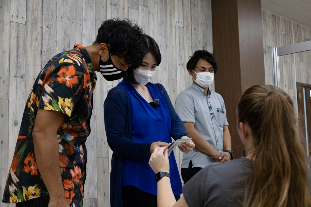 Marines and Naha City Police Department collaborate with DUI training