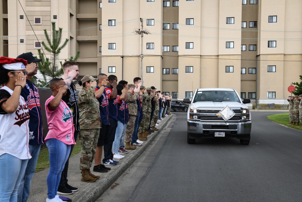 Wolf Pack renders final salute to MWD Alan for nine-year AF service