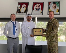 Sheikh Zayed Air Navigation Centre and 380th EOSS work hand in hand for secure skies