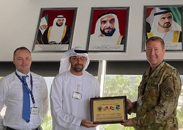 Sheikh Zayed Air Navigation Centre and 380th EOSS work hand in hand for secure skies