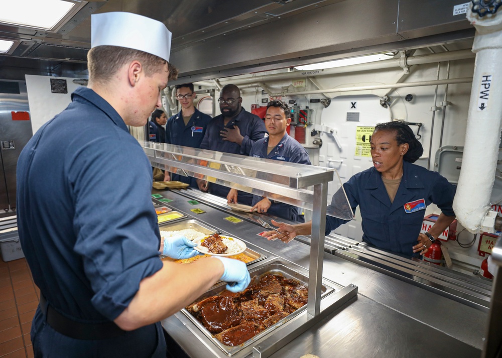 Culinary Specialists Prepare Food