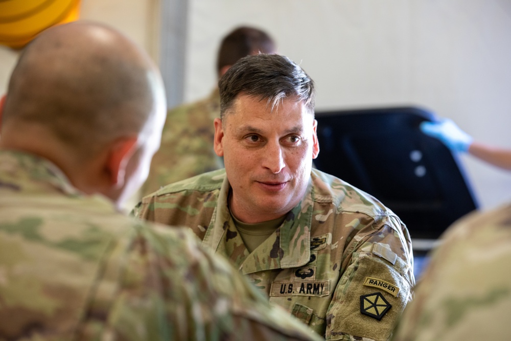 V Corps DCG visits U.S. Soldiers in Romania