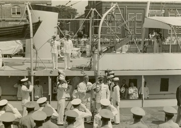 Our Yard History: The President Inspects