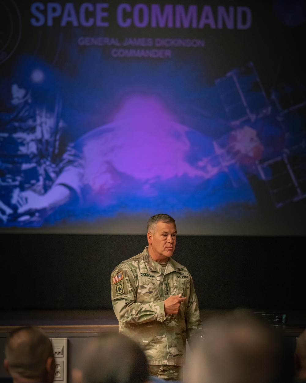 U.S. Army Gen. James Dickinson, USSPACECOM commanding general, visits 10th AAMDC