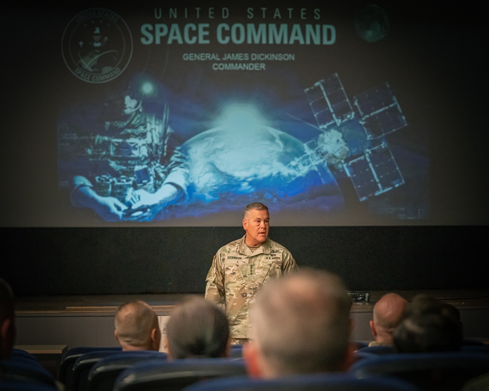 U.S. Army Gen. James Dickinson, USSPACECOM commanding general, visits 10th AAMDC