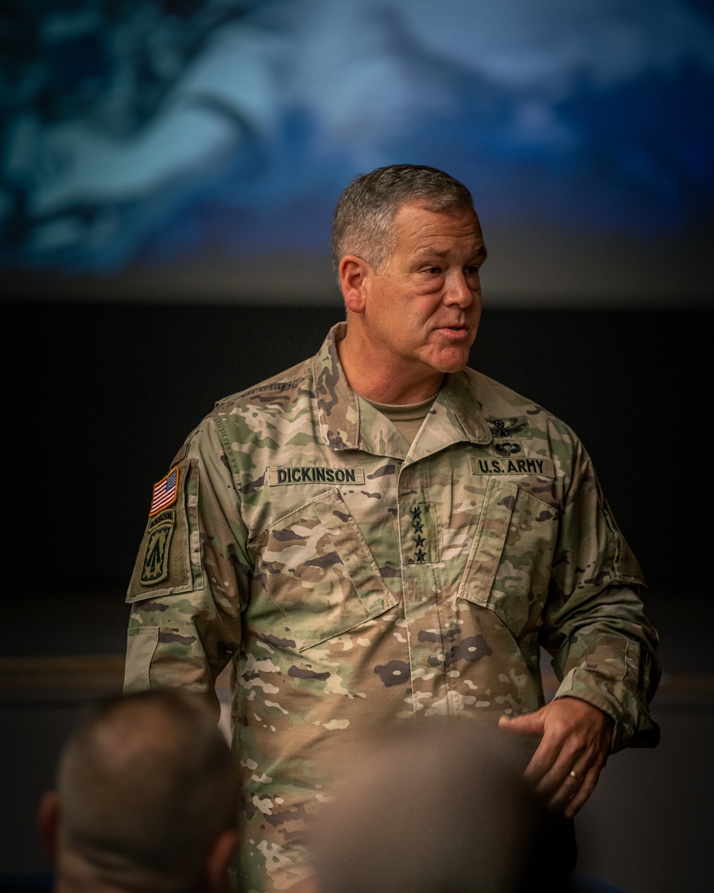 U.S. Army Gen. James Dickinson, USSPACECOM commanding general, visits 10th AAMDC